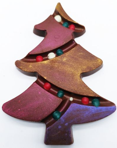 Solid Chocolate Christmas Tree